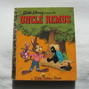 1947 Little Golden Book #D85: Disney's Uncle Remus, Brer Rabbit- 21st print